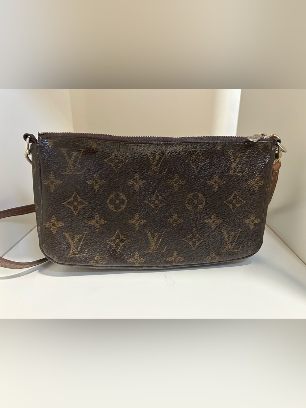 Authentic Louis Vuitton Monogram Pouchette Accessoires